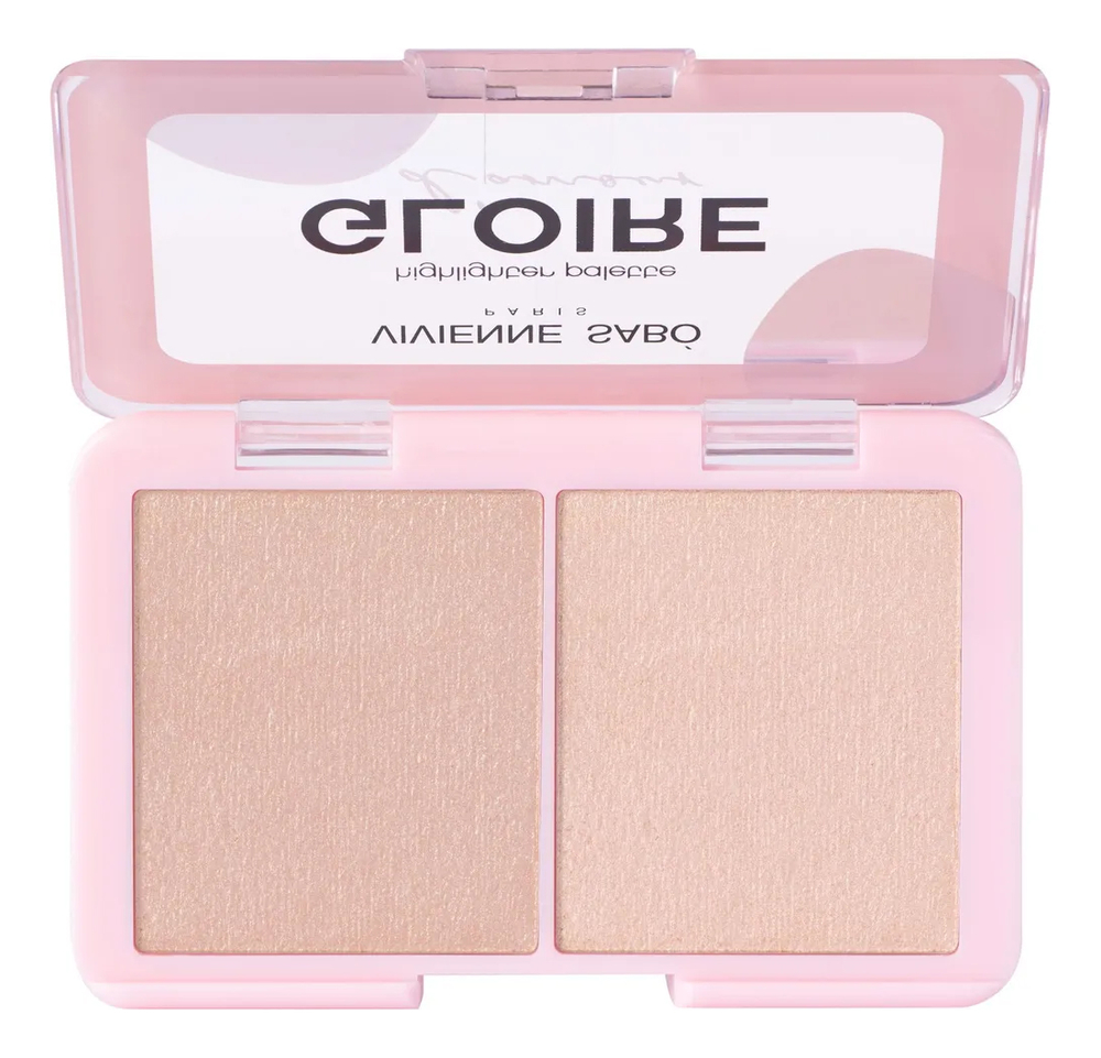 Палетка хайлайтеров для лица Gloire D'amour Highlighter Duo 6г: 02 Персиковый палетка хайлайтеров gloire d amour 02 персиковый