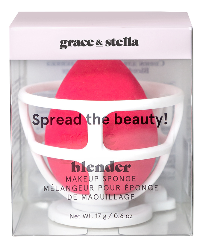 Купить Спонж для нанесения макияжа Blender Makeup Sponge, Grace and Stella