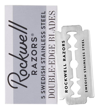 Rockwell Razors Сменные лезвия для Т-образного станка Razors Double-Edge Blades 20 лезвий