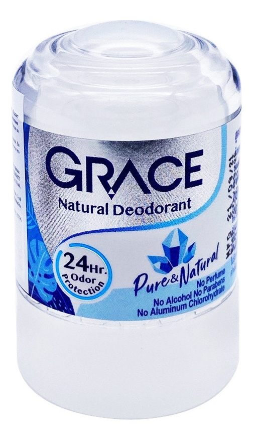 Купить Кристаллический дезодорант Crystal Deodorant Pure & Natural: Дезодорант 50г, Кристаллический дезодорант Crystal Deodorant Pure & Natural, Grace