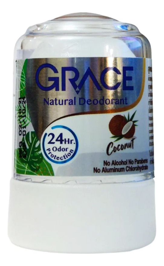 

Кристаллический дезодорант Crystal Deodorant Coconut (кокос): Дезодорант 50г, Кристаллический дезодорант Crystal Deodorant Coconut (кокос)