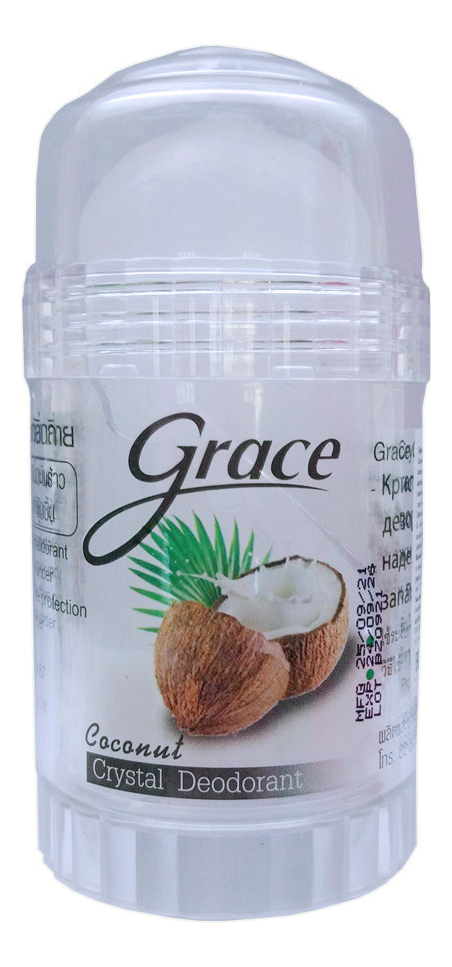 

Кристаллический дезодорант Crystal Deodorant Coconut (кокос): Дезодорант 120г, Кристаллический дезодорант Crystal Deodorant Coconut (кокос)