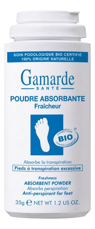 

Абсорбирующая пудра для ног Absorbent Powder Excessive Feet Perspiration 35г