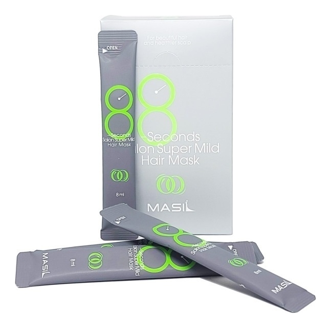 

Маска для волос 8 Seconds Salon Super Mild Hair Mask: Маска 20*8мл, Маска для волос 8 Seconds Salon Super Mild Hair Mask