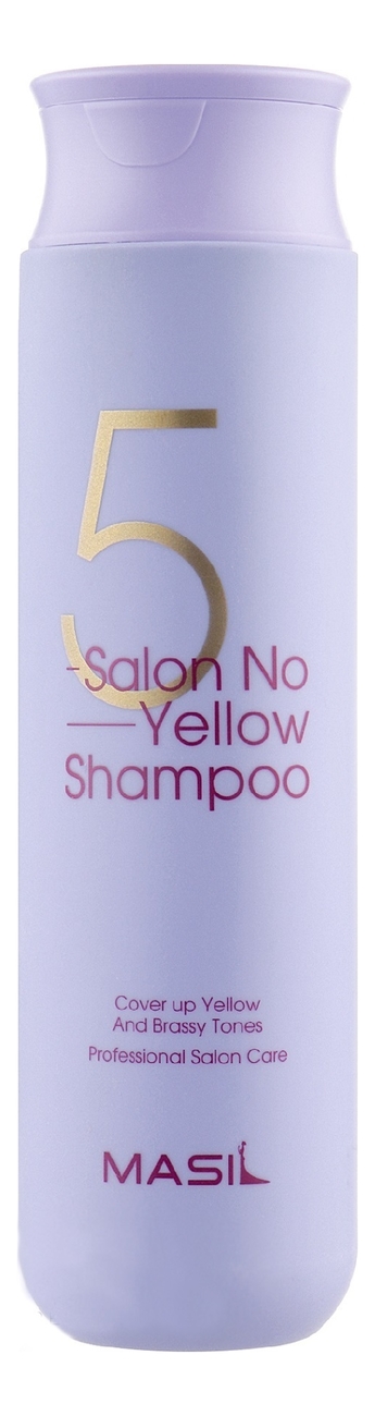 Купить Шампунь против желтизны волос 5 Salon No Yellow Shampoo: Шампунь 300мл, Masil