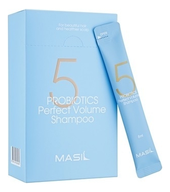 Купить Шампунь для объема волос с пробиотиками 5 Probiotics Perfect Volume Shampoo: Шампунь 20*8мл, Masil
