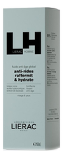 Lierac Антивозрастной крем-флюид для лица Homme Anti-Rides Raffermit & Hydrate Global 50мл