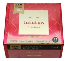 LuLuLun Антивозрастная тканевая маска Интенсивное увлажнение сухой кожи Precious Moist Red