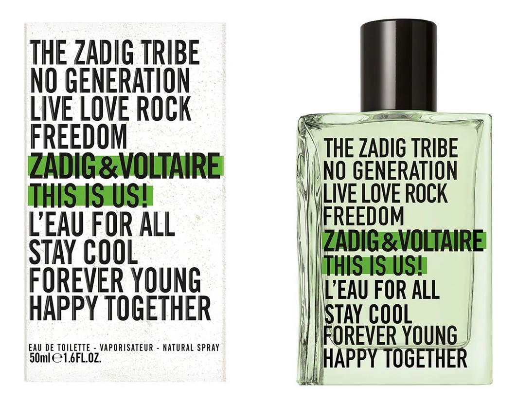 

This Is Us! L'Eau For All: туалетная вода 50мл, This Is Us! L'Eau For All