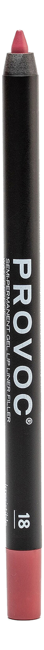 

Полуперманентный гелевый карандаш для губ Gel Lip Liner Filler 1,2г: 018 Irresistible, Полуперманентный гелевый карандаш для губ Gel Lip Liner Filler 1,2г