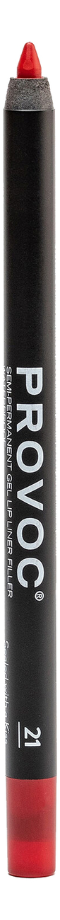 

Полуперманентный гелевый карандаш для губ Gel Lip Liner Filler 1,2г: 021 Sealed with a Kiss, Полуперманентный гелевый карандаш для губ Gel Lip Liner Filler 1,2г