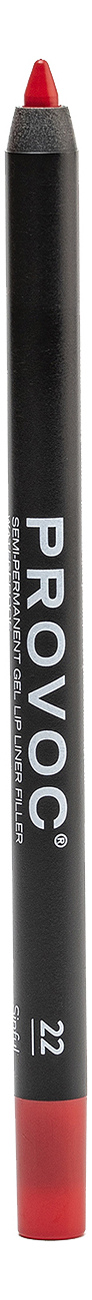 

Полуперманентный гелевый карандаш для губ Gel Lip Liner Filler 1,2г: 022 Sinful, Полуперманентный гелевый карандаш для губ Gel Lip Liner Filler 1,2г