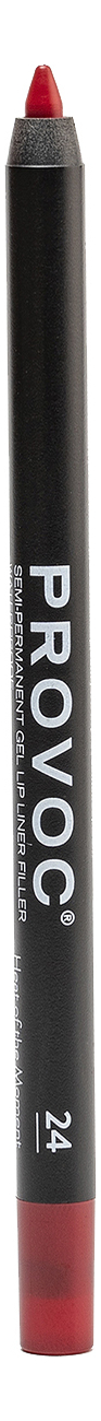 

Полуперманентный гелевый карандаш для губ Gel Lip Liner Filler 1,2г: 024 Heat Of The Moment, Полуперманентный гелевый карандаш для губ Gel Lip Liner Filler 1,2г