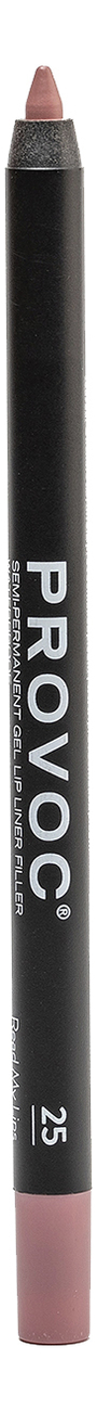 

Полуперманентный гелевый карандаш для губ Gel Lip Liner Filler 1,2г: 025 Read My Lips, Полуперманентный гелевый карандаш для губ Gel Lip Liner Filler 1,2г
