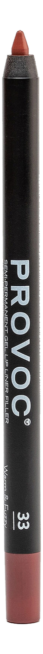 

Полуперманентный гелевый карандаш для губ Gel Lip Liner Filler 1,2г: 033 Warm & Fuzzy, Полуперманентный гелевый карандаш для губ Gel Lip Liner Filler 1,2г