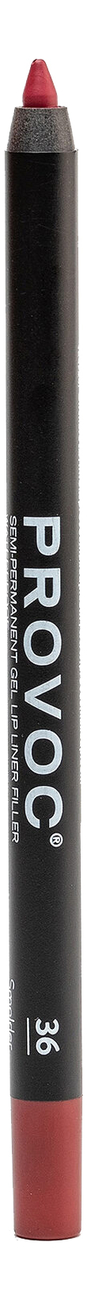 Полуперманентный гелевый карандаш для губ Gel Lip Liner Filler 1,2г: 036 Smolder полуперманентный гелевый карандаш для губ gel lip liner filler 1 2г 802 zalmon