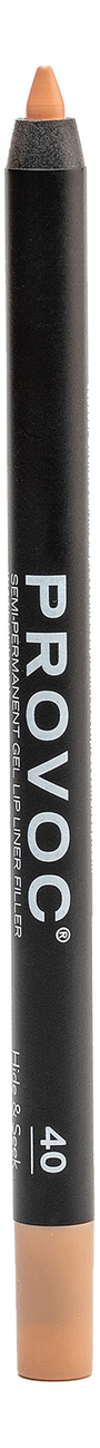Купить Полуперманентный гелевый карандаш для губ Gel Lip Liner Filler 1, 2г: 040 Hide & Seek, Provoc
