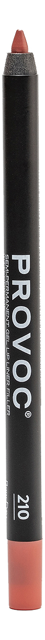 Полуперманентный гелевый карандаш для губ Gel Lip Liner Filler 1,2г: 210 Bow Day полуперманентный гелевый карандаш для губ gel lip liner filler 1 2г 210 bow day