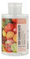Jigott Очищающая вода для лица с экстрактом фруктов Deep Cleansing Water Fruit Mix 530мл