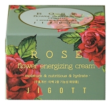 Jigott Крем для лица с экстрактом розы Rose Flower Energizing Cream 100мл