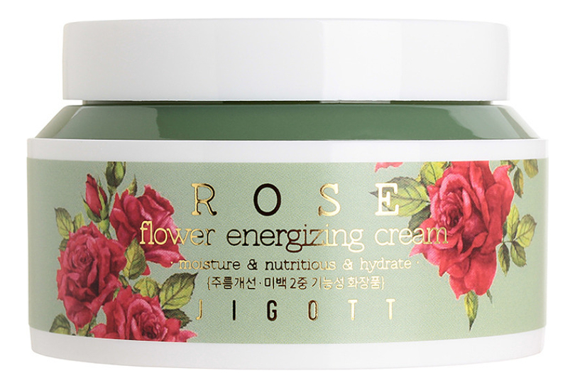 

Крем для лица с экстрактом розы Rose Flower Energizing Cream 100мл