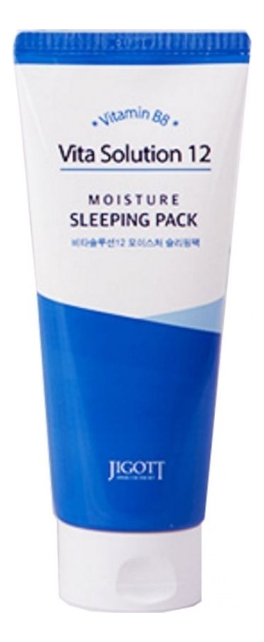 Маска для лица Vita Solution 12 Moisture Sleeping Pack 180мл маска для лица vita solution 12 synergy sleeping pack 180мл