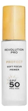 Revolution PRO База под макияж Protect Soft Focus Primer SPF50 27мл