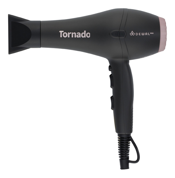 Фен для волос Tornado 2300W 03-8010 Grey (2 насадки)