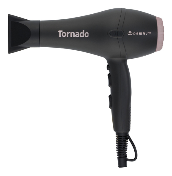 Фен для волос Tornado 2300W 03-8010 Grey (2 насадки) фен для волос tornado 2300w 03 8010 black 2 насадки