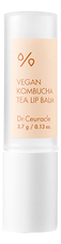Dr. Ceuracle Веганский бальзам для губ с чаем комбуча Vegan Kombucha Tea Lip Balm 3,7г