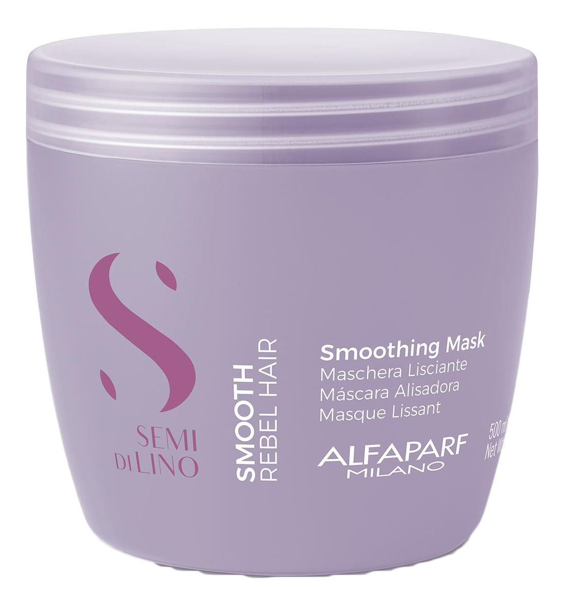 

Разглаживающая маска для непослушных волос Semi di Lino Smooth Smoothing Mask: Маска 500мл, Разглаживающая маска для непослушных волос Semi di Lino Smooth Smoothing Mask