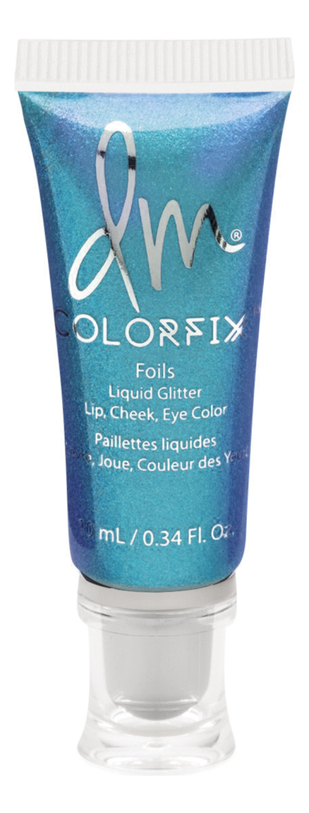 

Тинт для губ ColorFix Foils Liquid Glitter 10мл: Mermaid, Тинт для губ ColorFix Foils Liquid Glitter 10мл