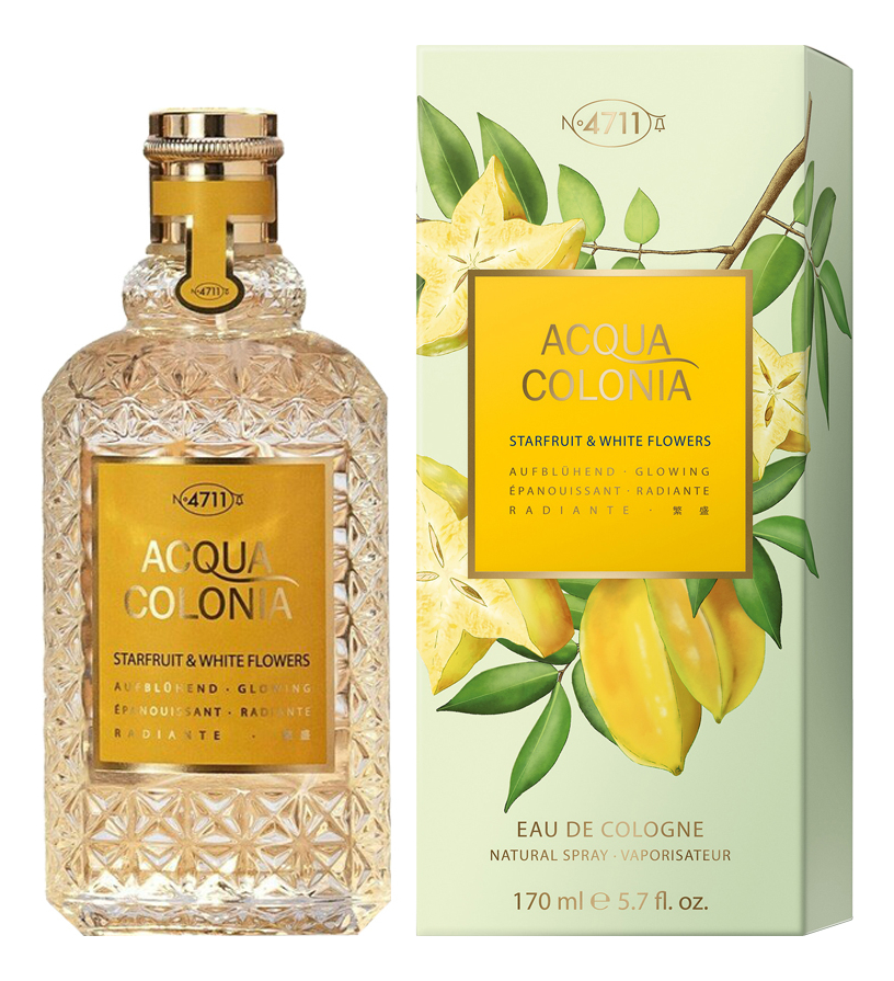 4711 Acqua Colonia Starfruit & White Flowers: одеколон 170мл 4711 acqua colonia lemon