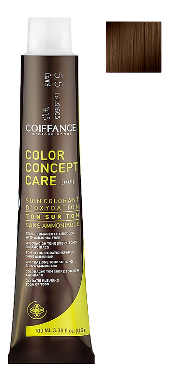 

Натуральный безаммиачный крем-краситель для волос Color Concept Care 100мл: 6.77 Темно-русый интенсивный шоколад, Натуральный безаммиачный крем-краситель для волос Color Concept Care 100мл