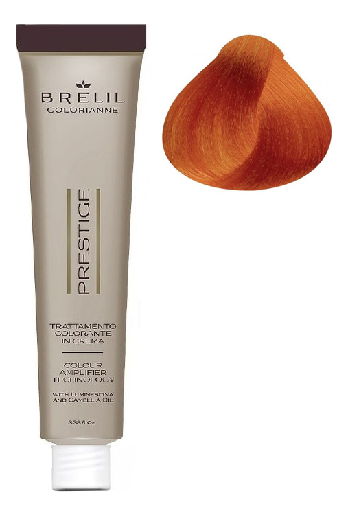 Купить Краска для волос Colorianne Prestige 100мл: 8/44 Глубокий медный светлый блонд, Brelil Professional