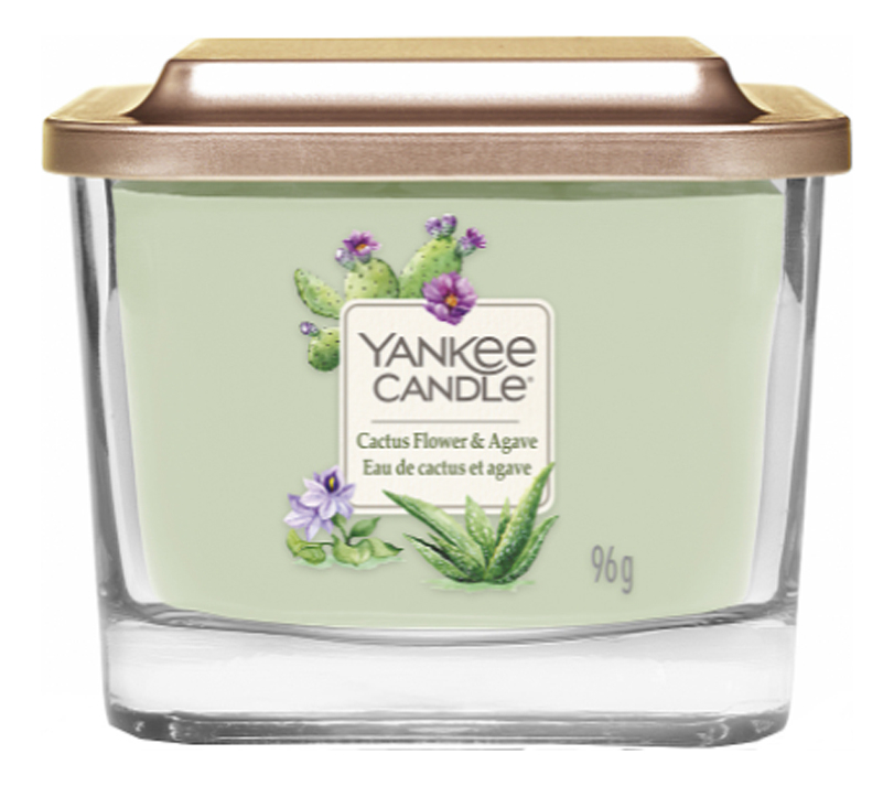 

Ароматическая свеча Cactus Flower & Agave: Свеча 96г, Ароматическая свеча Cactus Flower & Agave