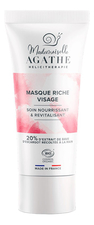Mademoiselle Agathe Питательная маска для лица Masque Riche Visage 75мл