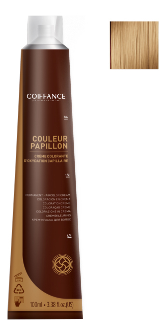 

Крем-краска для волос Couleur Papillon 100мл: 9.04 Блондин светло-медный, Крем-краска для волос Couleur Papillon 100мл