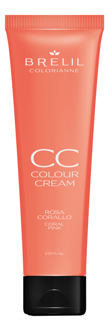 Колорирующий крем для волос CC Color Cream 150мл: Coral Pink колорирующий крем для волос cc color cream 150мл blondo ice lime
