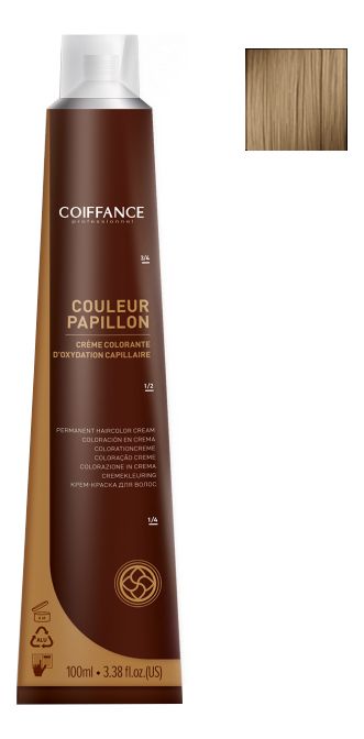 

Крем-краска для волос Couleur Papillon 100мл: 9.03 Блондин светло-золотистый, Крем-краска для волос Couleur Papillon 100мл