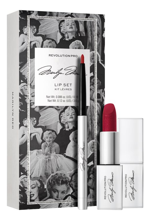 

Набор для макияжа губ Marilyn Monroe Lip Red (помада 3,6г + контурный карандаш 0,18г)
