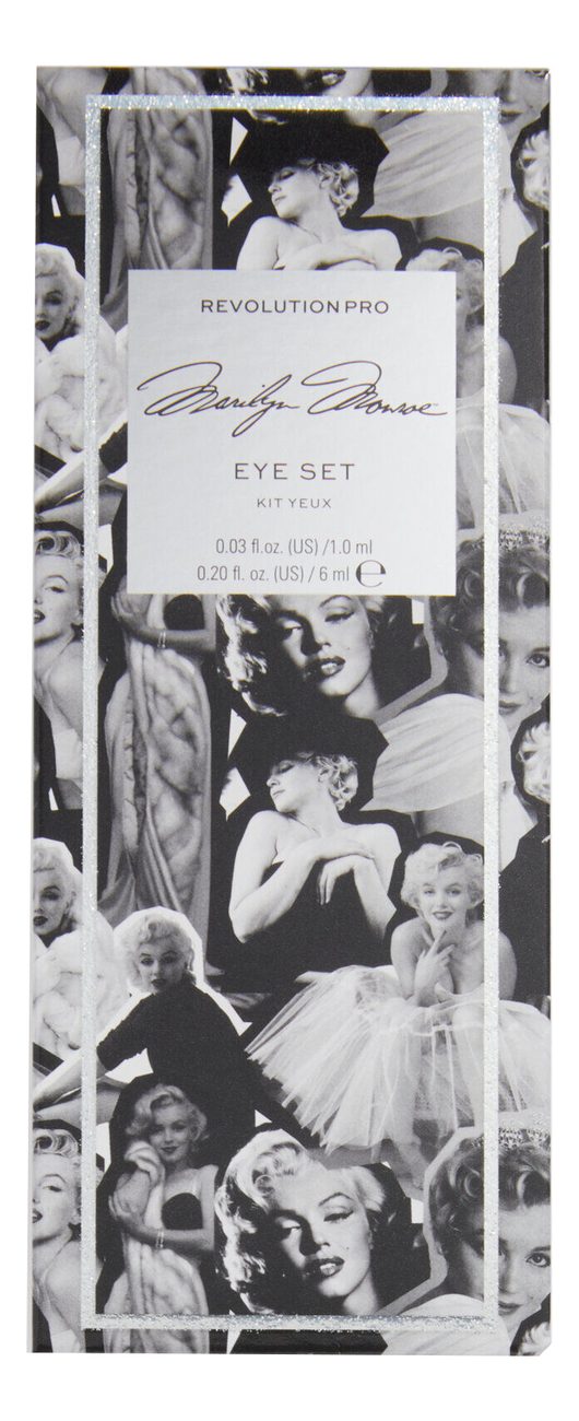 Купить Набор Marilyn Monroe Volume Mascara & Eyeliner (тушь для ресниц + подводка для век), Набор Marilyn Monroe Volume Mascara & Eyeliner (тушь для ресниц + подводка для век), Revolution PRO