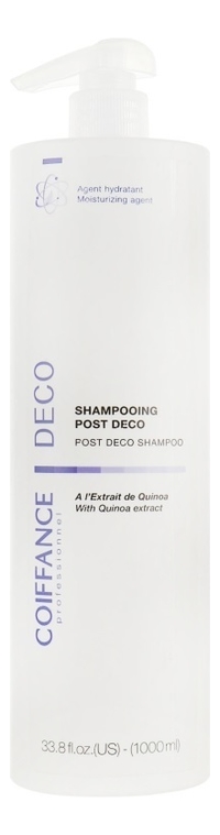 

Шампунь после осветления волос Post Deco Shampoo: Шампунь 1000мл, Шампунь после осветления волос Post Deco Shampoo