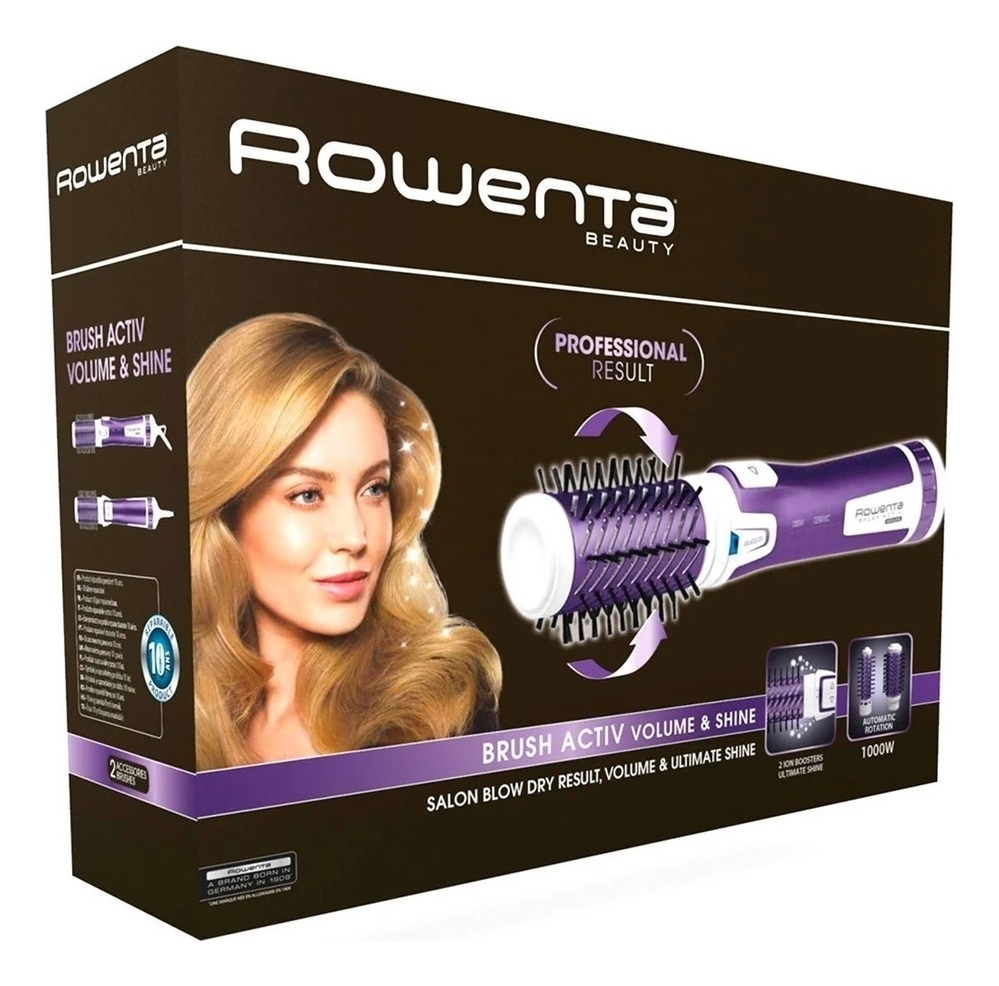Фен-щетка для волос Brush Activ Volume &amp; Shine CF9530F0 от Randewoo