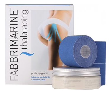 

Набор для тела (моделирующий бальзам для тела Thalasso Balsamo Modellante 200г + талатейпы Taping)