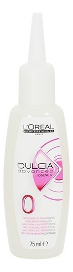 Лосьон для укладки волос Dulcia Advanced Ionene G No0 75мл