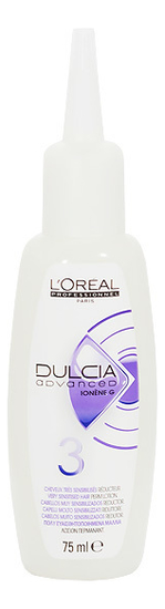 

Лосьон для укладки сильно чувствительных волос Dulcia Advanced Ionene G No3 75мл
