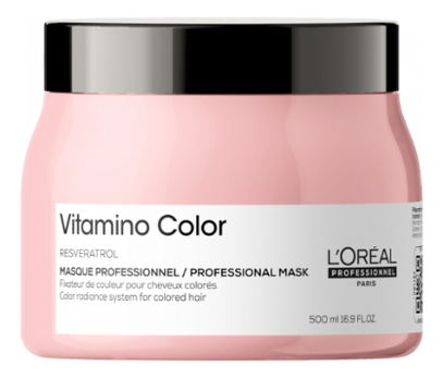 Маска для защиты цвета волос с ресвератролом Serie Expert Vitamino Color Resveratrol Masque: Маска 500мл