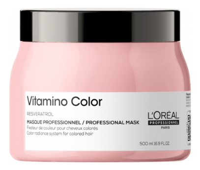 

Маска для защиты цвета волос с ресвератролом Serie Expert Vitamino Color Resveratrol Masque: Маска 500мл, Маска для защиты цвета волос с ресвератролом Serie Expert Vitamino Color Resveratrol Masque