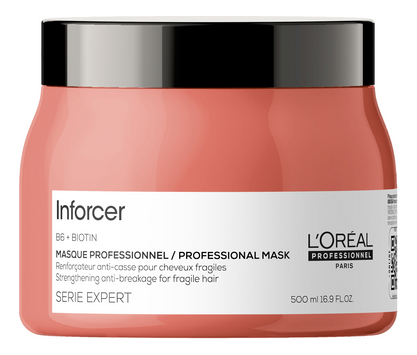 

Маска для ослабленных волос Serie Expert Inforcer B6 + Biotion Masque: Маска 500мл, Маска для ослабленных волос Serie Expert Inforcer B6 + Biotion Masque